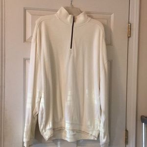 TOMMY Bahama men’s 1/4 zip pullover sweater